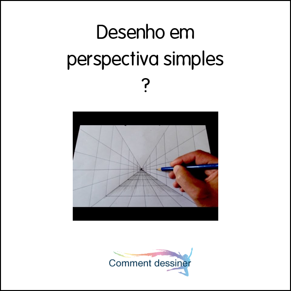 Desenho em perspectiva simples